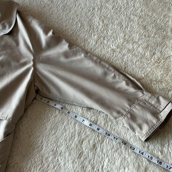 J Gallery beige trench coat size 10 - Picture 15 of 16